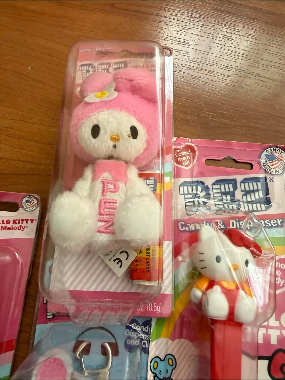 Hello Kitty Kids Plush & PEZ Dispenser Gift Pack - Pink